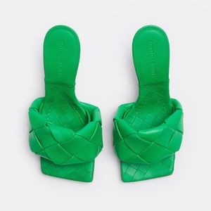 Bottega Lido Mule - Grass Green